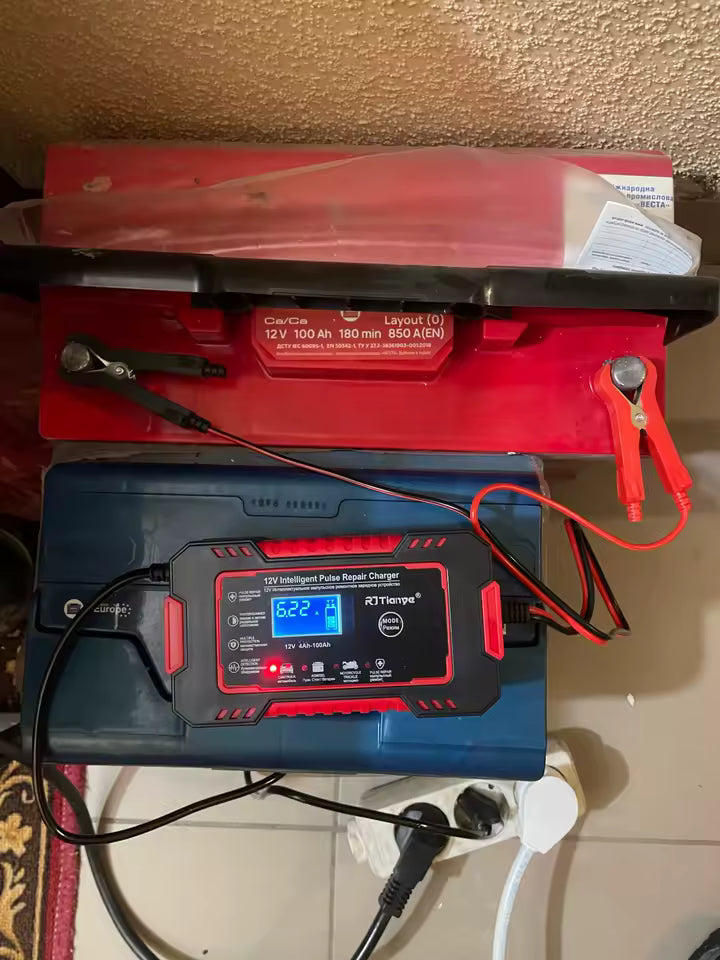 CARGADOR REPARADOR DE BATERIAS PARA AUTO